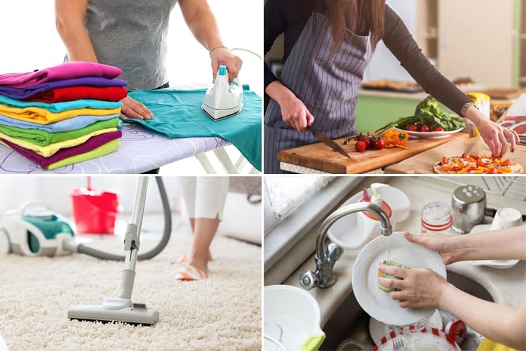 household chores for weight loss
